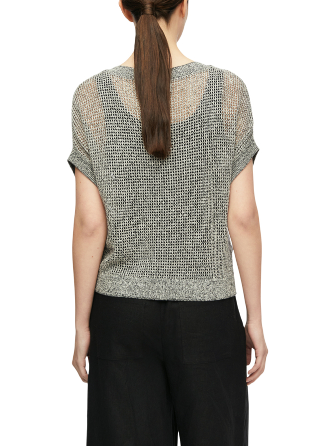 Comma Pullover aus Ajourstrick bei Robert Ley