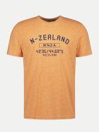 NZA New Zealand Auckland T-Shirt N-Zealand 1321-FRESH MANDARINE MELANGE bei Robert Ley