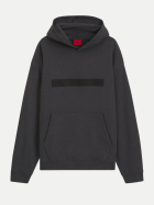 HUGO Hoodie aus Baumwoll-Terry Dalihood 014-Charcoal bei Robert Ley