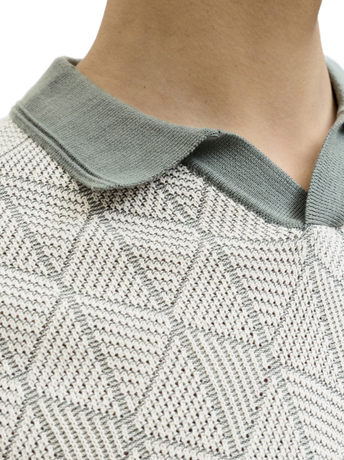 Jack & Jones Strick-Polohemd Gemustert bei Robert Ley