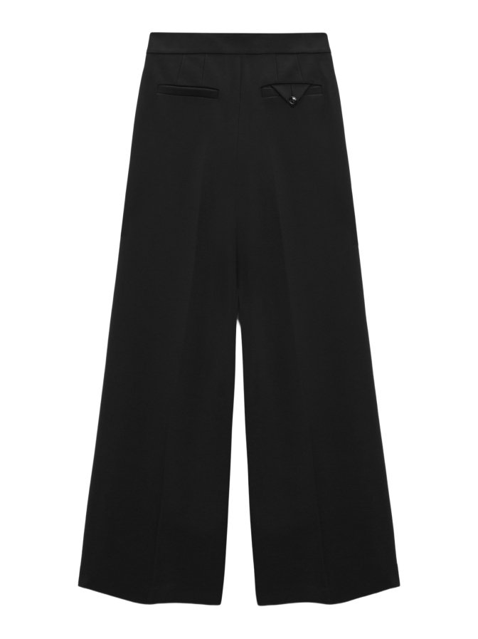 Dorothee Schumacher Hose mit weitem Bein aus Punto Milano bei Robert Ley