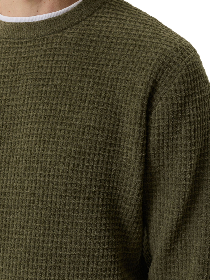 Garcia Pullover mit Waffelstruktur bei Robert Ley