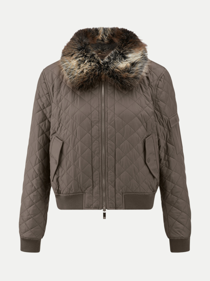 Riani Steppjacke mit Faux-Fur-Kragen bei Robert Ley