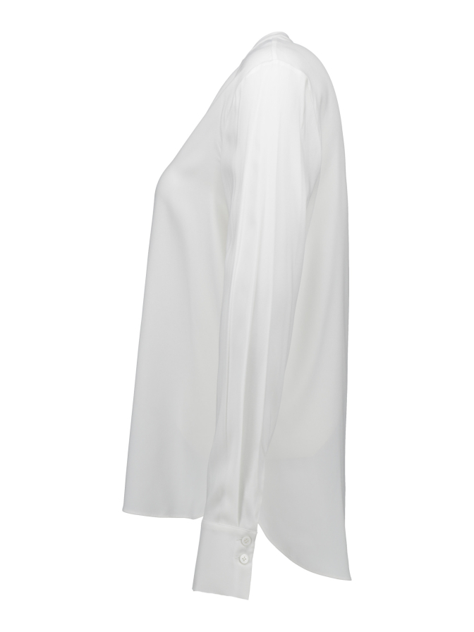 Robert Ley Seidenbluse mit V-Ausschnitt bei Robert Ley