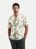 No Excess Bedrucktes Kurzarmhemd 050-Green bei Robert Ley