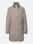 Street One Mantel mit Strickdetails 16635-Sandy Mocca Mel. bei Robert Ley