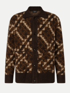 Strellson Strickjacke Bosse 204-Dark Brown 204 bei Robert Ley