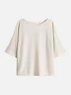 Opus Jerseyshirt Serifos mit Rippstruktur 20003-natural glaze bei Robert Ley