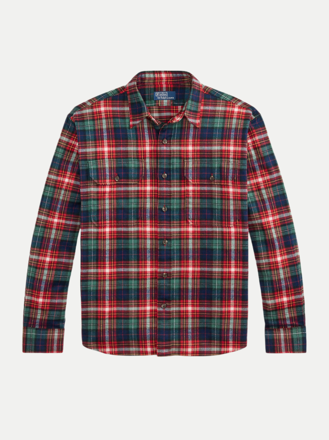 Polo Ralph Lauren Flannel-Hemd Workshirt bei Robert Ley