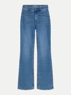 Tom Tailor Casual Bootcut Jeans TTStella 10113-Clean Mid Stone Blue Denim bei Robert Ley