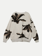 10 Days Sweatshirt mit Flowerprint 4000-soft white melee bei Robert Ley