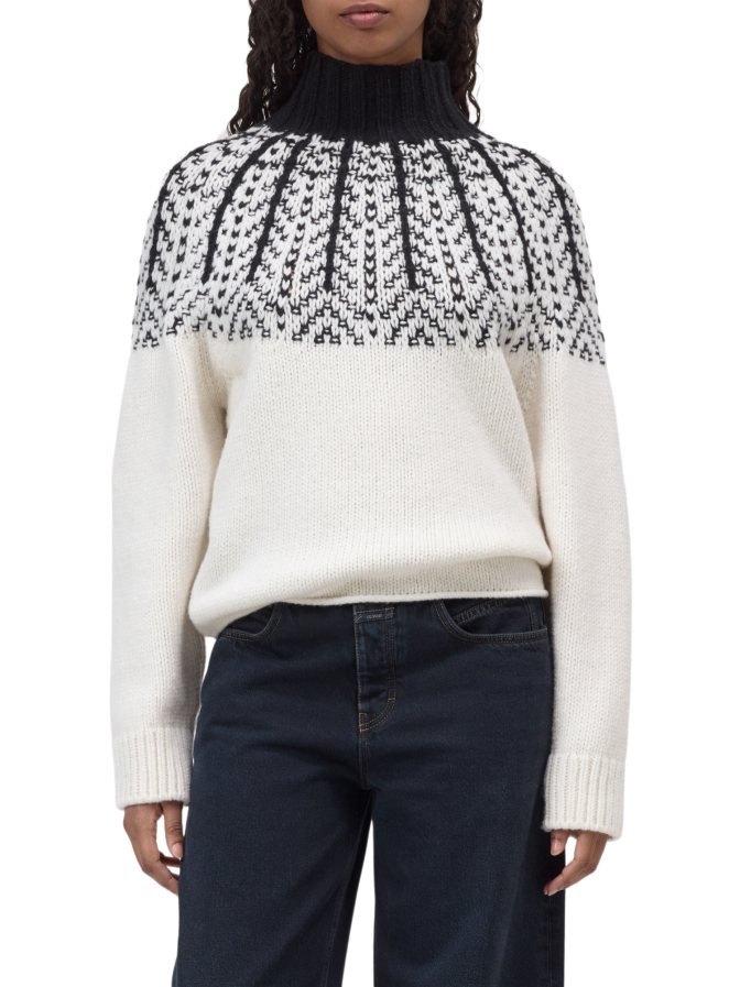 Closed Wollpullover Two-Tone bei Robert Ley