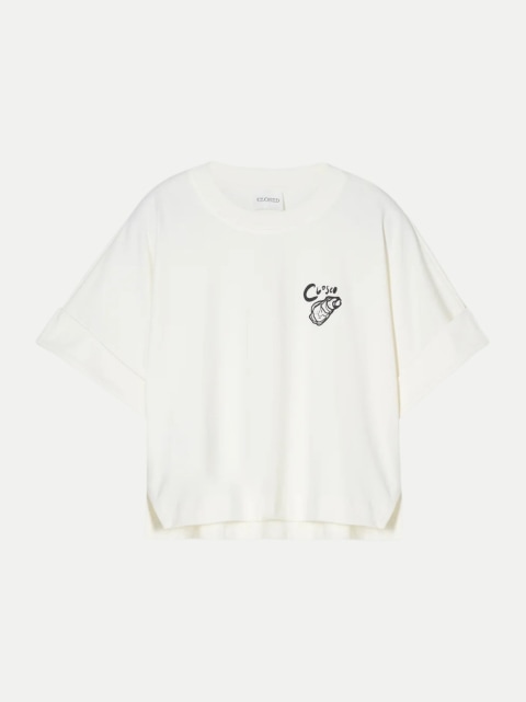 CLOSED T-Shirt mit Stickerei bei Robert Ley