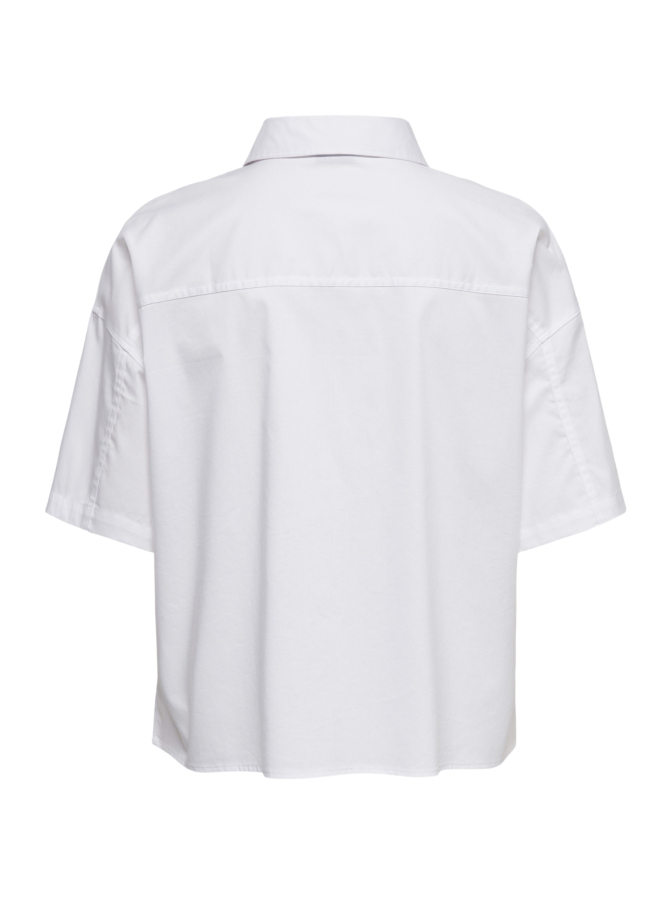 JDY Kurzarm Hemdbluse mit aufgesetzten Brusttaschen bei Robert Ley