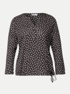 Street One Bluse im Tunika-Look 27874-black coffee bei Robert Ley