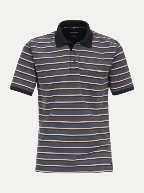 CASAMODA Poloshirt mit Streifen bei Robert Ley