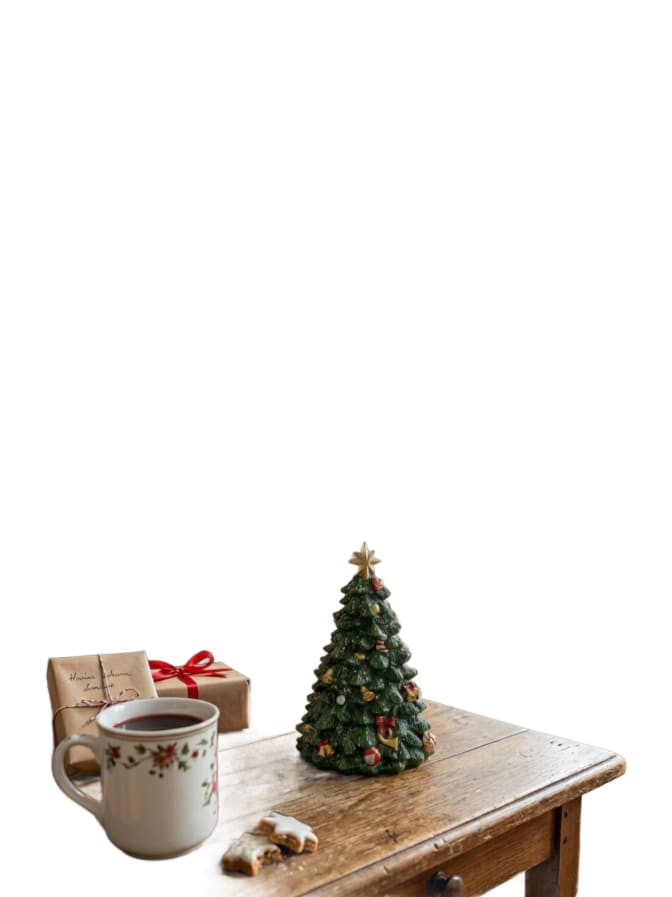 G.WURM SPIELUHR TANNENBAUM 10x15x10 cm bei Robert Ley