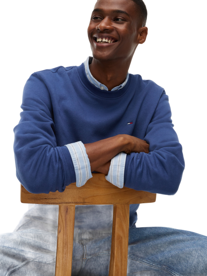Tommy Jeans Basic Fleece-Sweatshirt bei Robert Ley