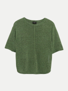 s.Oliver BLACK LABEL Strickpullover mit Glitzergarn 72X2-GREEN bei Robert Ley