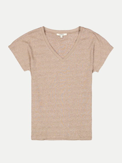 Garcia T-Shirt mit Glitzer bei Robert Ley