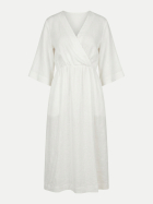 Guido Maria Kretschmer Kleid Laura in Wickeloptik white bei Robert Ley