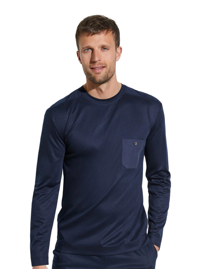 Zimmerli Basic Langarmshirt bei Robert Ley