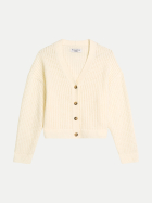 Marc O'Polo DENIM Relaxed-Fit Cardigan 1173-Creamy White bei Robert Ley