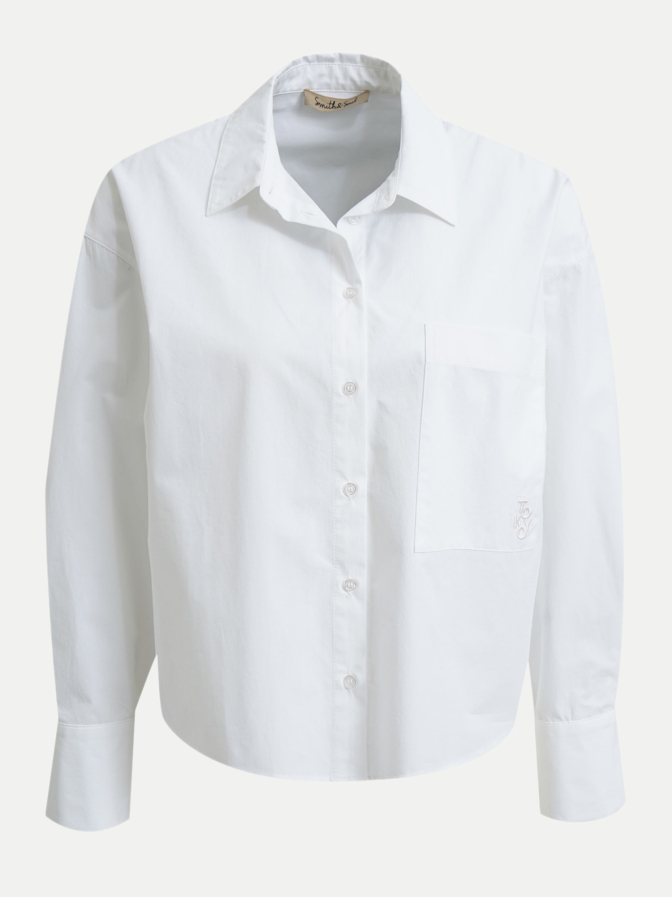 Smith & Soul Bluse mit verkürzter Länge bei Robert Ley
