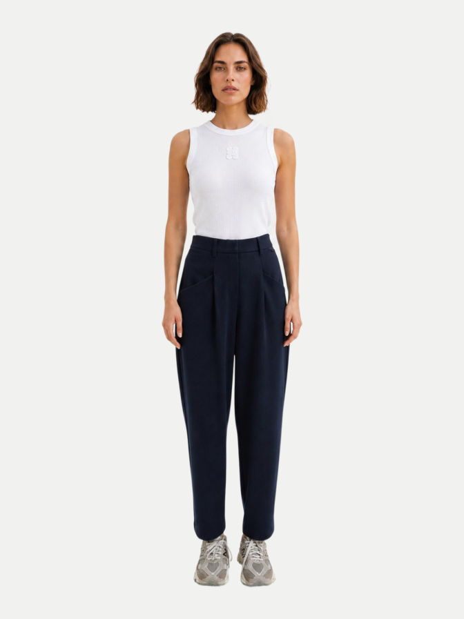 Smith & Soul Bundfaltenhose mit Pinstripes bei Robert Ley