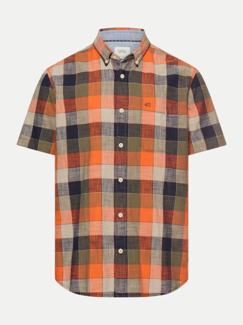 Camel Active Regular-Fit Kurzarmhemd Kariert bei Robert Ley