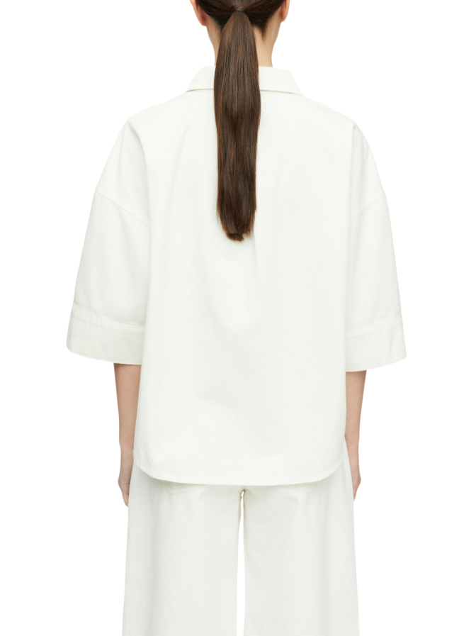 Comma Loose- Fit Denim-Bluse bei Robert Ley