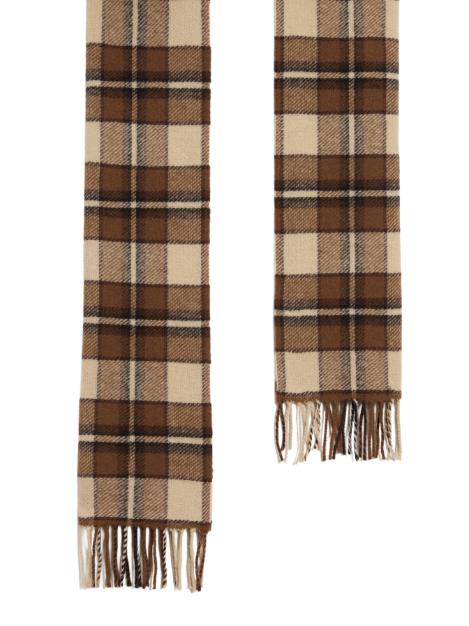 WOOLRICH Wollschal mit Karomuster bei Robert Ley