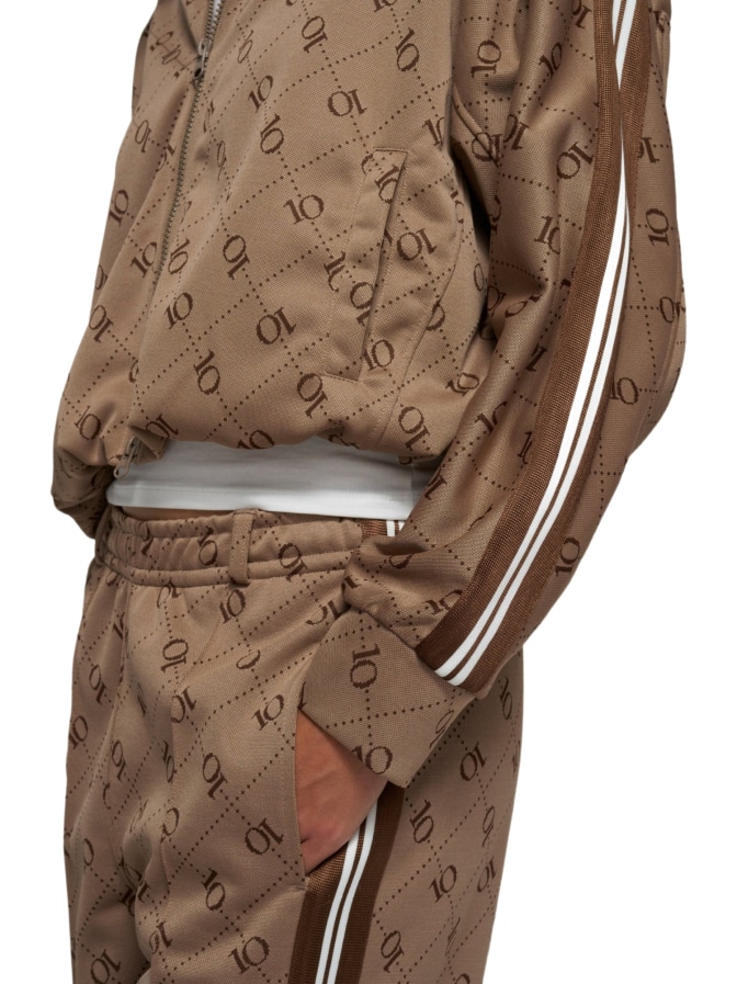 10 Days Trainingsweste Monogramm-Print bei Robert Ley