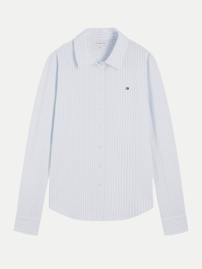 Tommy Hilfiger Slim-Fit Hemd mit Logo bei Robert Ley