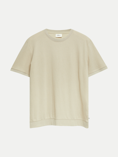 s.Oliver RED LABEL T-Shirt mit Bündchen bei Robert Ley