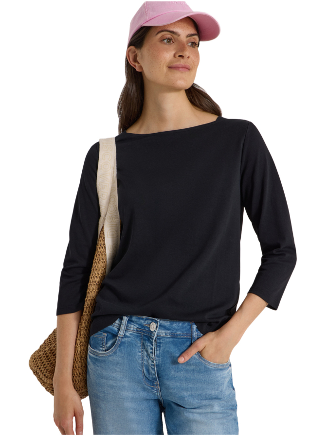 Cecil Basic Langarmshirt bei Robert Ley