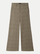 Cambio Wide-Leg Marlenehose Alexis 814 glencheck turtue/brown-Cambio bei Robert Ley