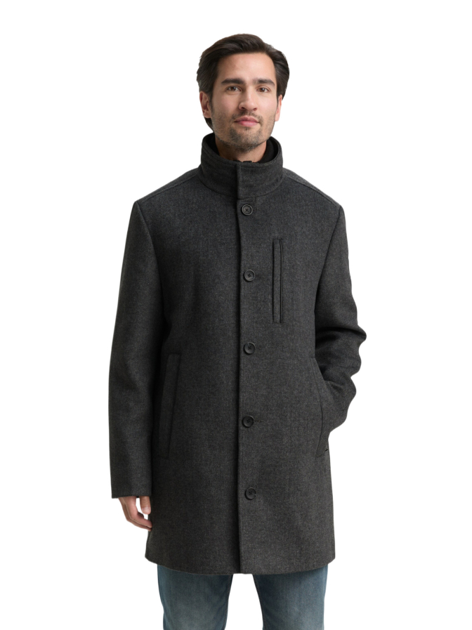 Tom Tailor Casual Mantel mit abnehmbarer Innenjacke bei Robert Ley