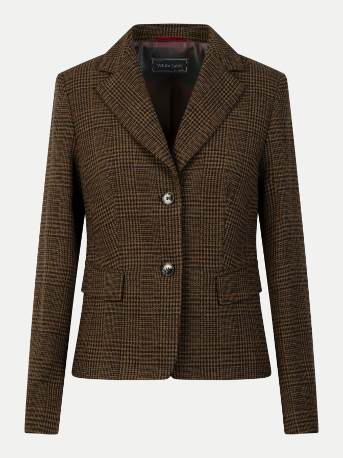 White Label Karierter Blazer im Heritage-Look bei Robert Ley