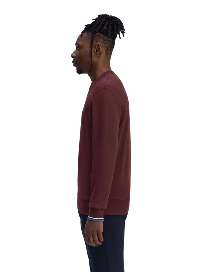 Fred Perry Sweatshirt mit Doppelstreifen bei Robert Ley