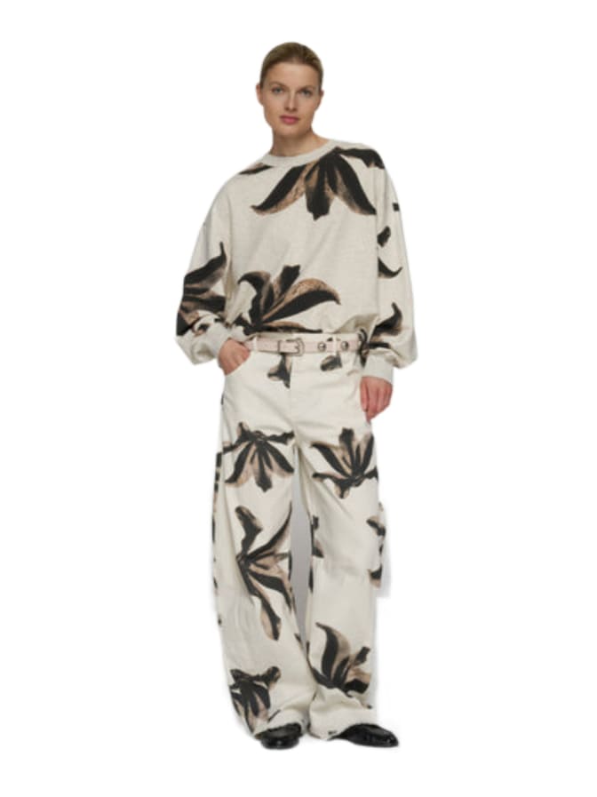 10 Days Sweatshirt mit Flowerprint bei Robert Ley