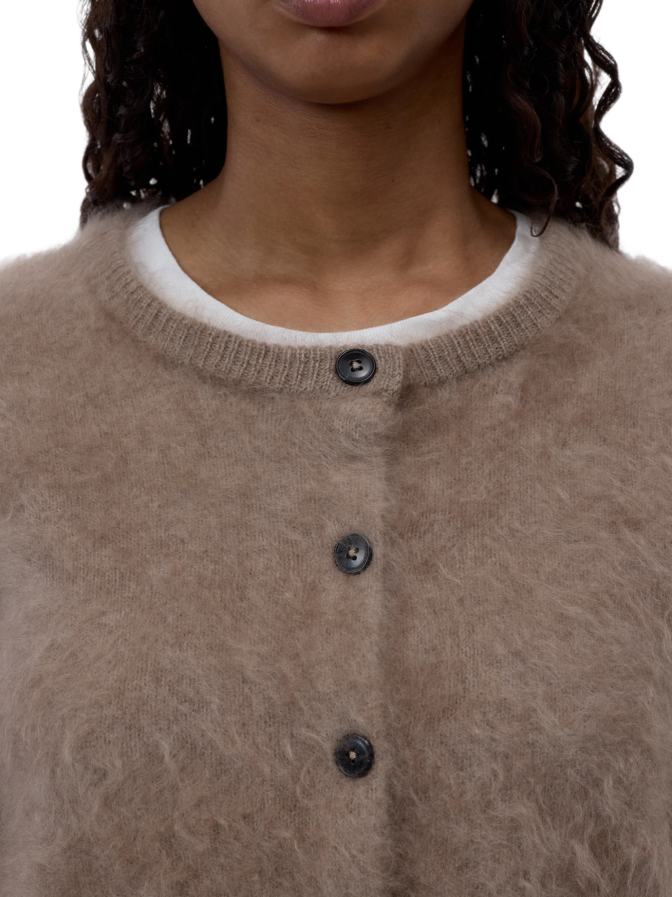 Closed Gebürstete Kaschmir-Strickjacke bei Robert Ley