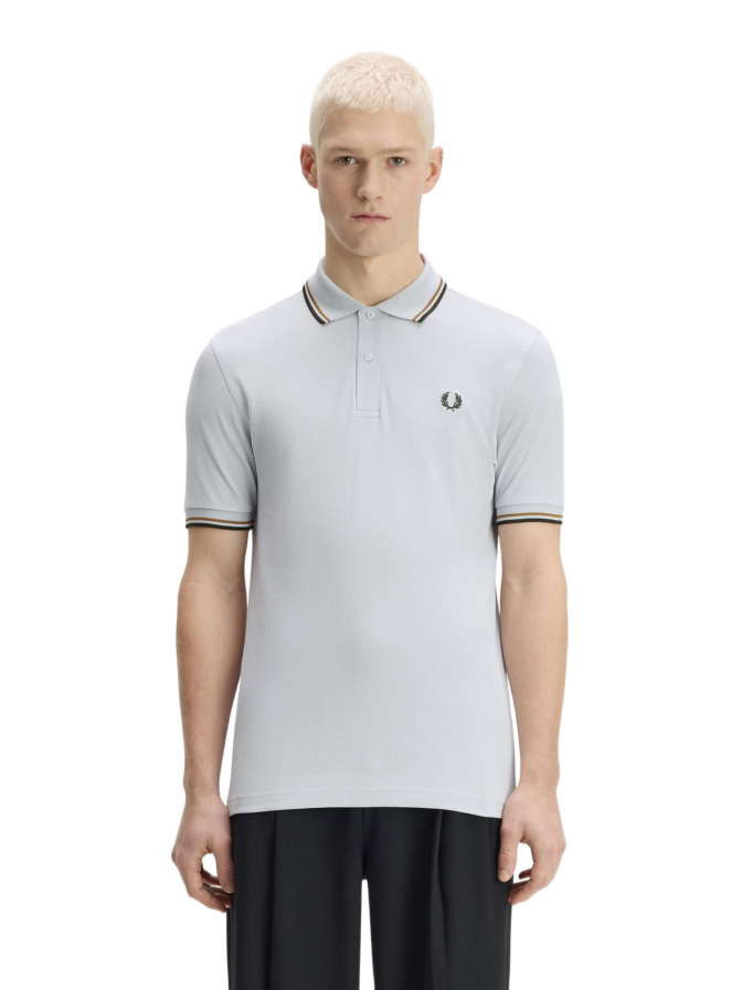 Fred Perry Poloshirt mit Doppelstreifen bei Robert Ley