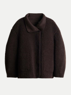 Opus Wendejacke Haella in Shearling Optik 20040-affogato bei Robert Ley