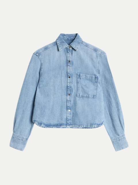 7 for all mankind Jeans-Hemd Ivy Shibt Iris bei Robert Ley