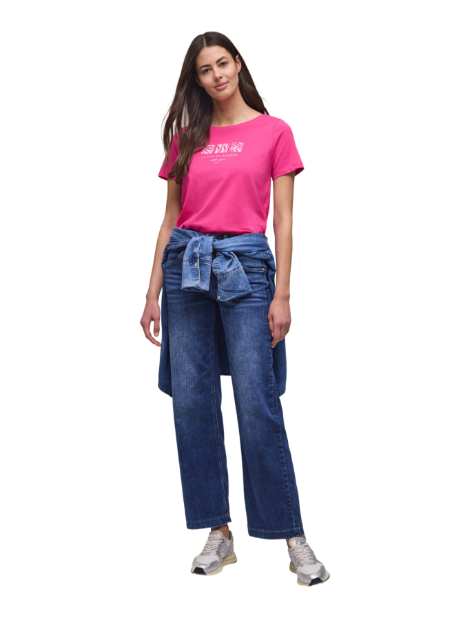 Street One T-Shirt mit Schriftzug bei Robert Ley