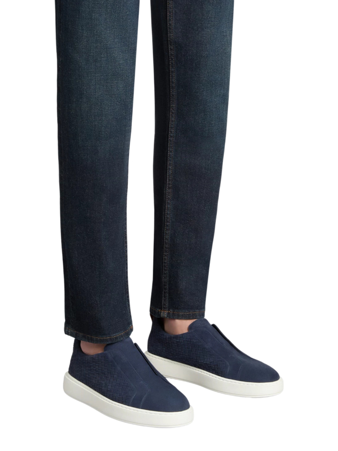 Santoni Sneaker mit Flechtmuster bei Robert Ley