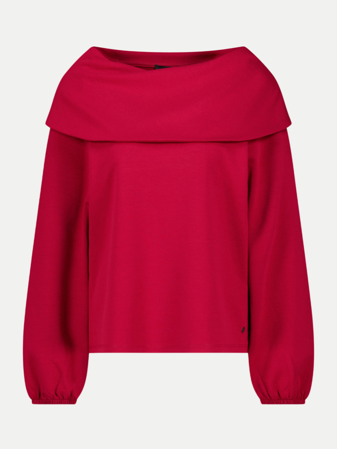 Monari Sweatshirt mit Carmen-Ausschnitt bei Robert Ley