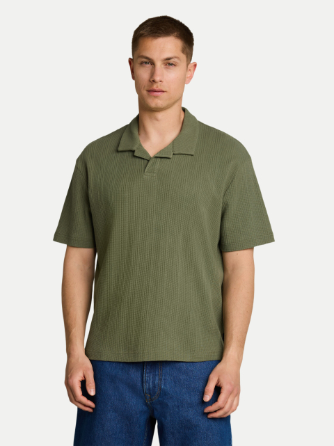 Tom Tailor Denim Poloshirt in Waffel-Optik bei Robert Ley
