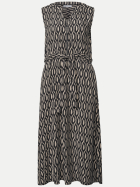 Street One Midi-Kleid mit Split Neck 27727-clay sand bei Robert Ley